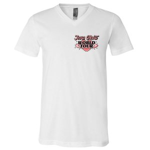 Jesus Christ World Tour Christian Faith V-Neck T-Shirt