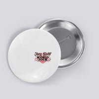 Jesus Christ World Tour Christian Faith Button