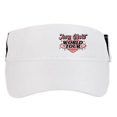 Jesus Christ World Tour Christian Faith Adult Drive Performance Visor