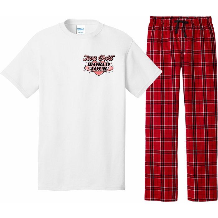 Jesus Christ World Tour Christian Faith Pajama Set