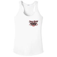 Jesus Christ World Tour Christian Faith Ladies PosiCharge Competitor Racerback Tank