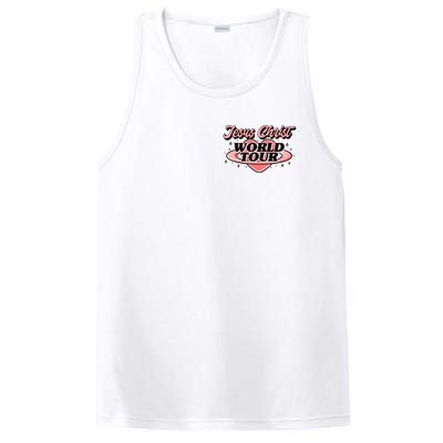 Jesus Christ World Tour Christian Faith PosiCharge Competitor Tank