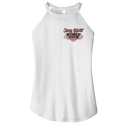 Jesus Christ World Tour Christian Faith Women’s Perfect Tri Rocker Tank