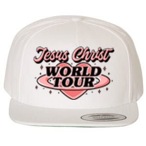 Jesus Christ World Tour Christian Faith Wool Snapback Cap