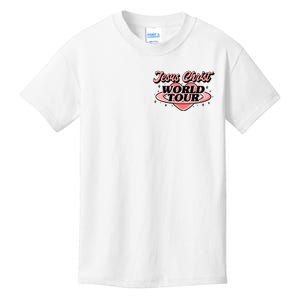 Jesus Christ World Tour Christian Faith Kids T-Shirt