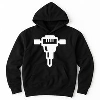 Jackhammer Construction Worker Hoodie