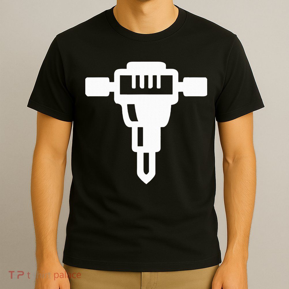 Jackhammer Construction Worker T-Shirt
