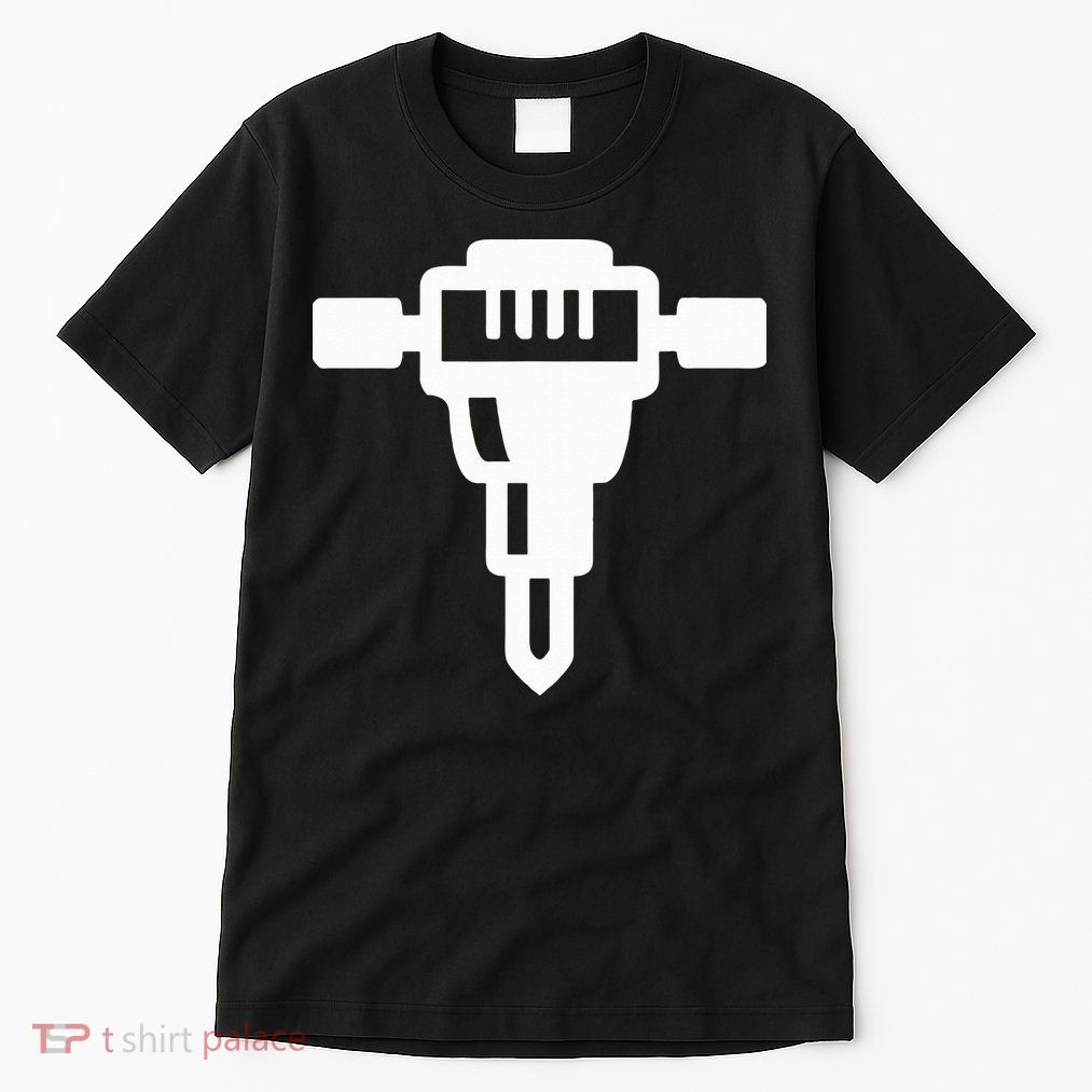 Jackhammer Construction Worker Tall T-Shirt