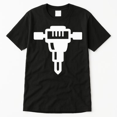 Jackhammer Construction Worker Tall T-Shirt