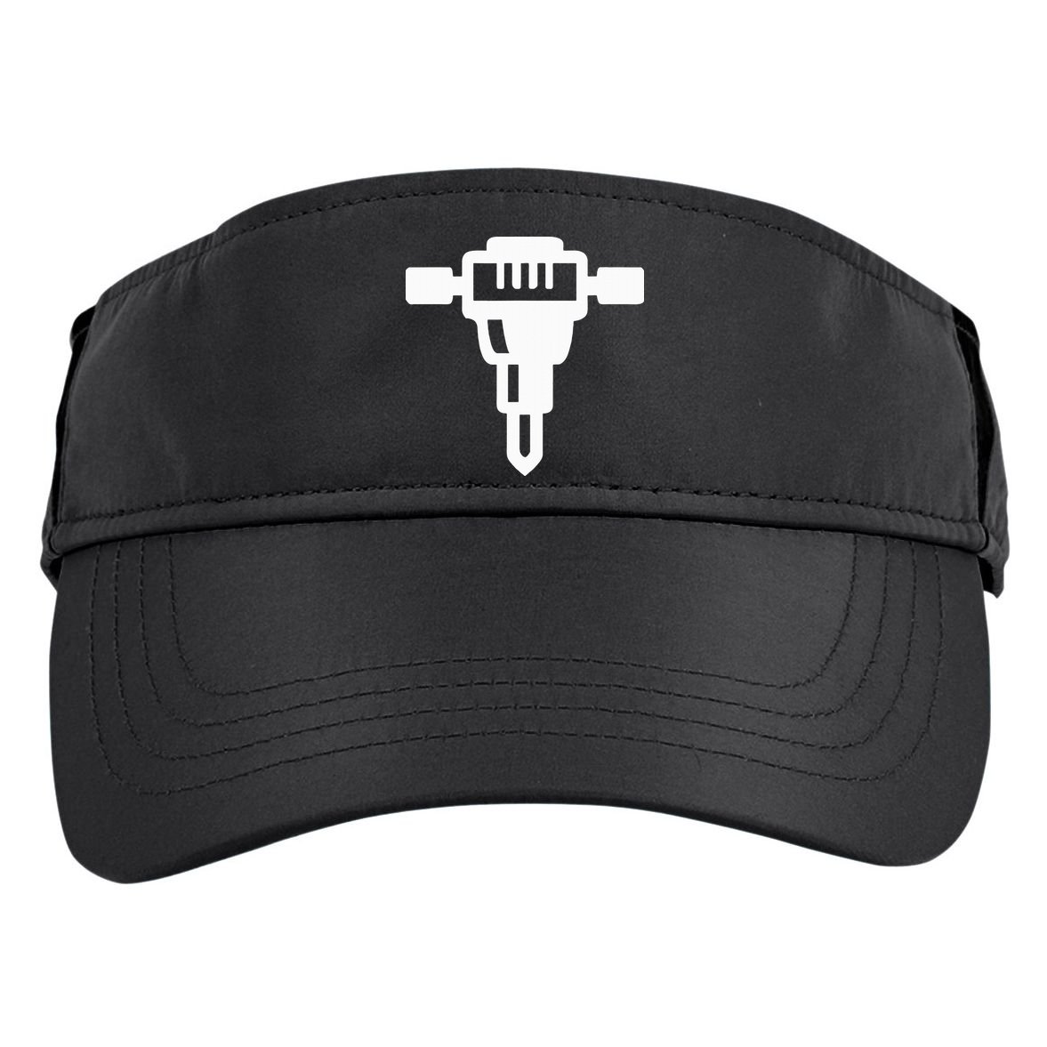 Jackhammer Construction Worker Adult Drive Performance Visor
