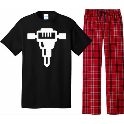 Jackhammer Construction Worker Pajama Set