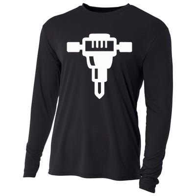 Jackhammer Construction Worker Cooling Performance Long Sleeve Crew