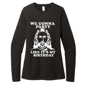 Jesus Christmas We Are Gonna Party Like ItS My Birthday Womens CVC Long Sleeve Shirt