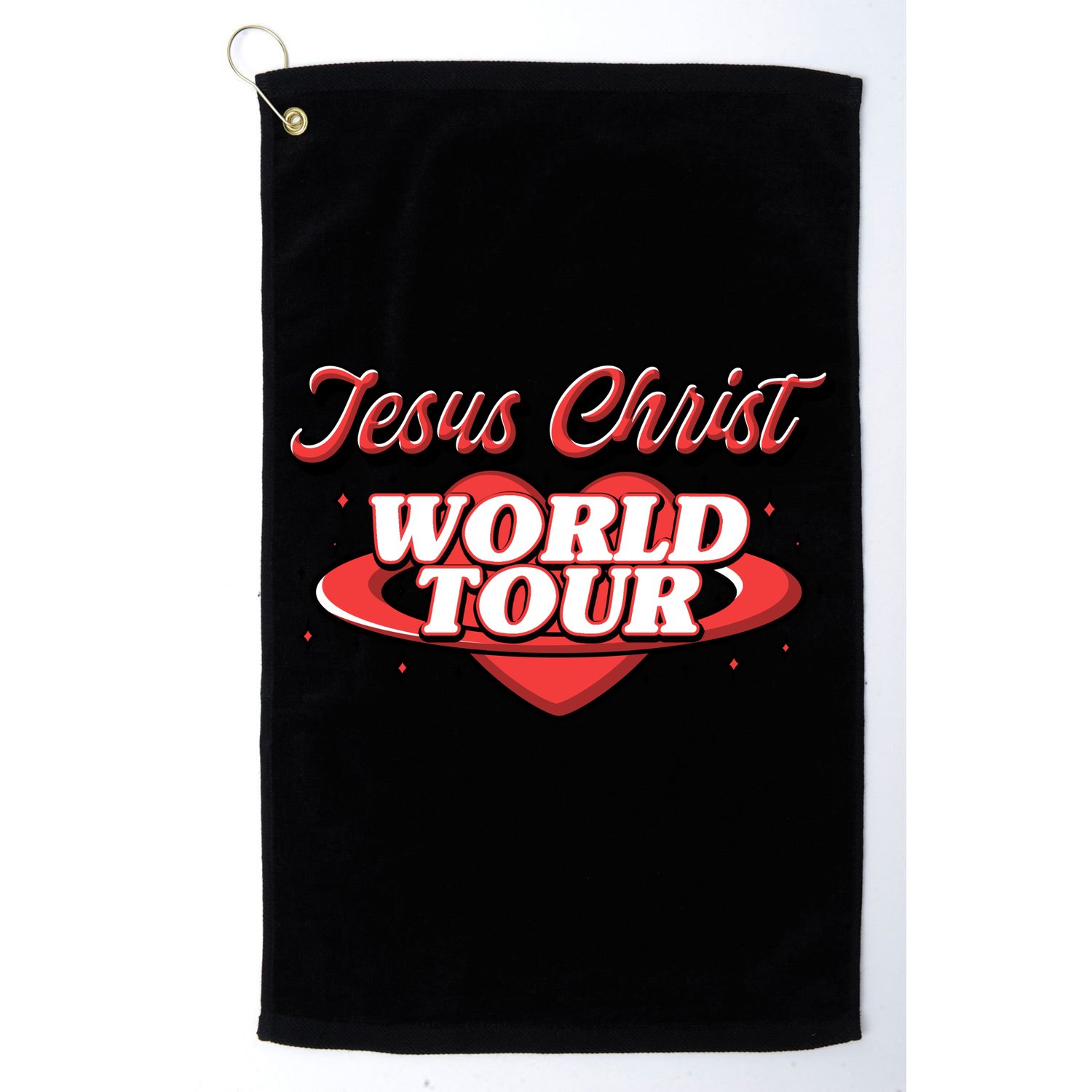 Jesus Christ World Tour Golf Towel
