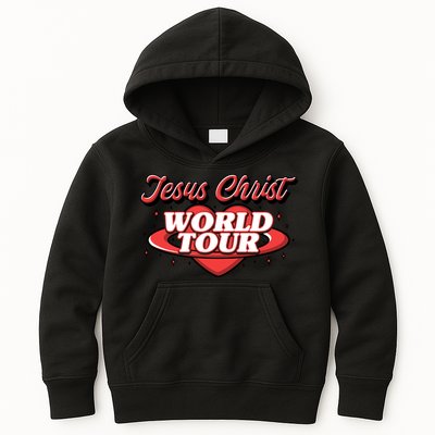 Jesus Christ World Tour Kids Hoodie