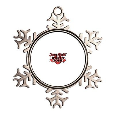 Jesus Christ World Tour Metallic Star Ornament