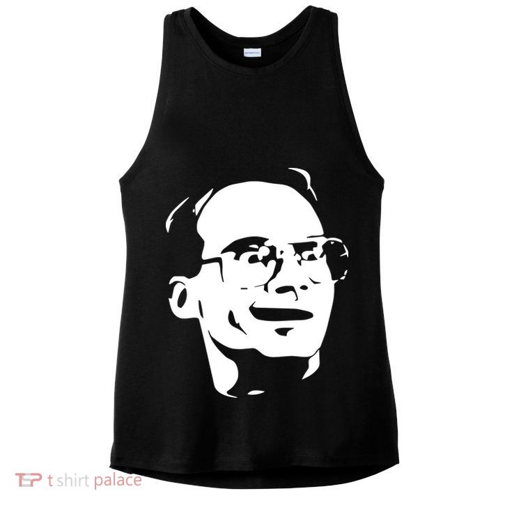 Jim Cornette Wearing Jim Cornette Face Ladies PosiCharge Tri-Blend Wicking Tank