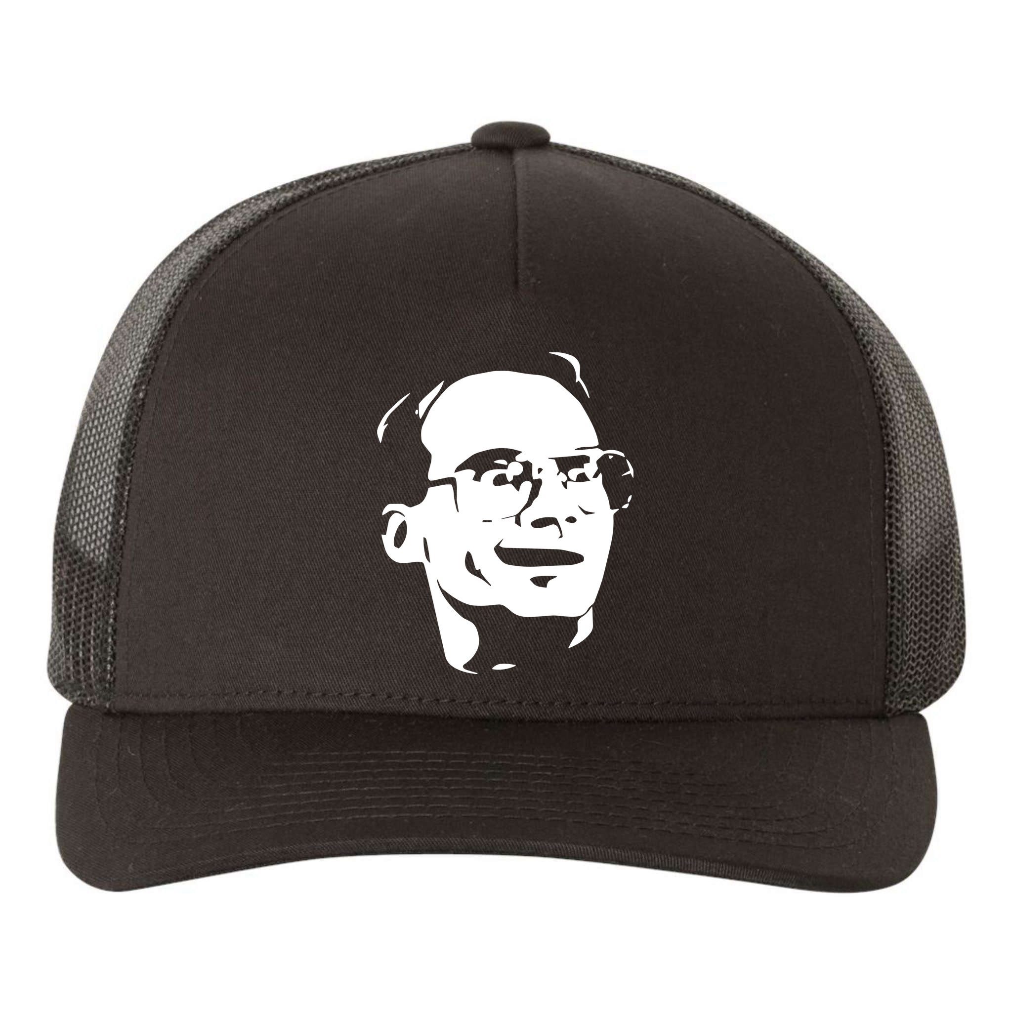 Jim Cornette Wearing Jim Cornette Face Yupoong Adult 5-Panel Trucker Hat