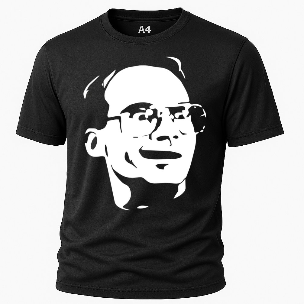 Jim Cornette Wearing Jim Cornette Face Performance Shirt