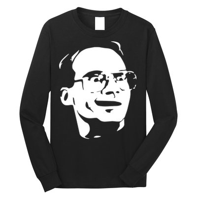 Jim Cornette Wearing Jim Cornette Face Long Sleeve Shirt