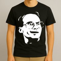 Jim Cornette Wearing Jim Cornette Face T-Shirt