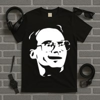 Jim Cornette Wearing Jim Cornette Face T-Shirt