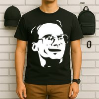 Jim Cornette Wearing Jim Cornette Face T-Shirt