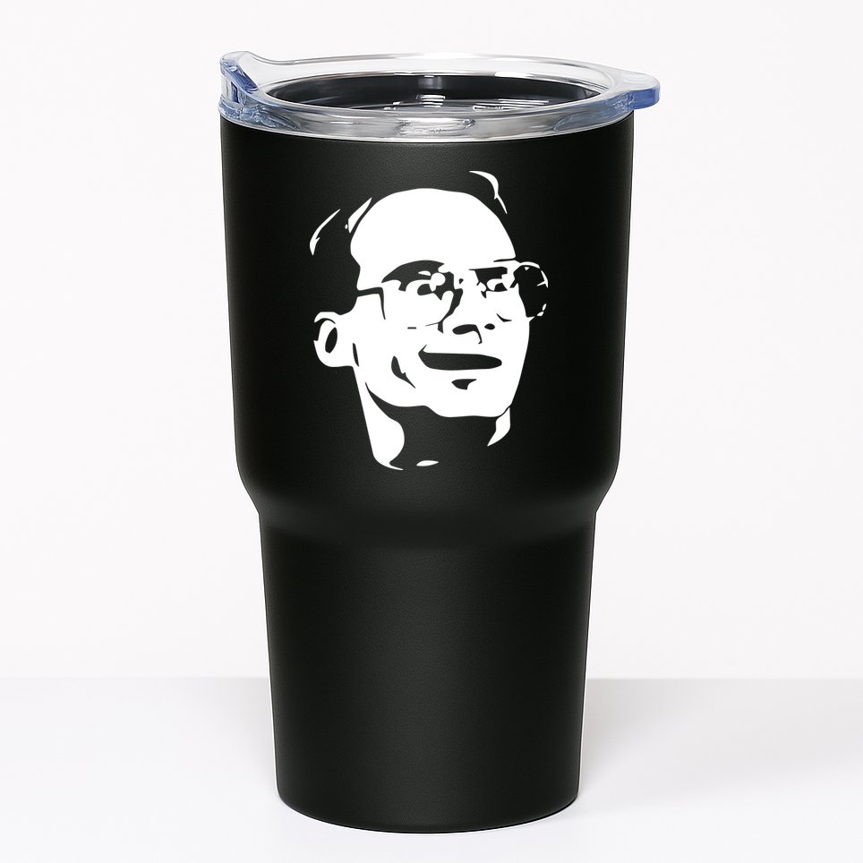 Jim Cornette Wearing Jim Cornette Face Tumbler