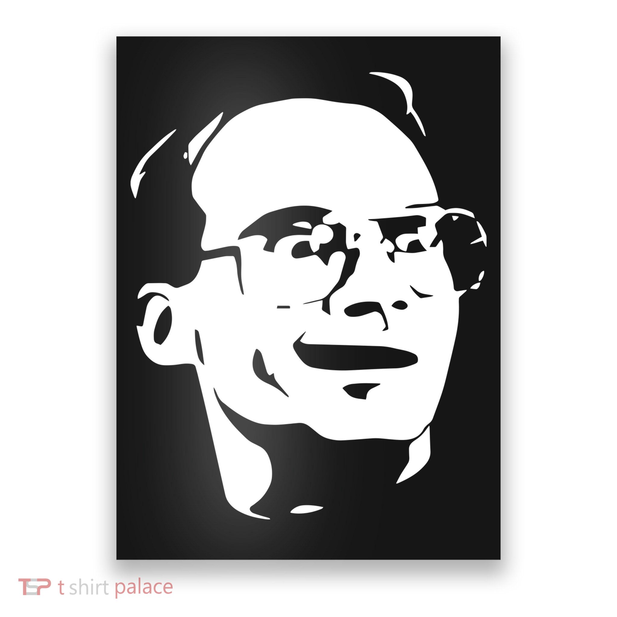 Jim Cornette Wearing Jim Cornette Face Poster