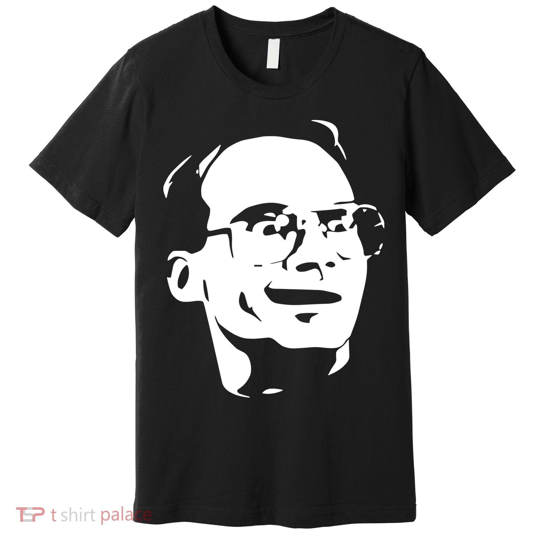 Jim Cornette Wearing Jim Cornette Face Premium T-Shirt
