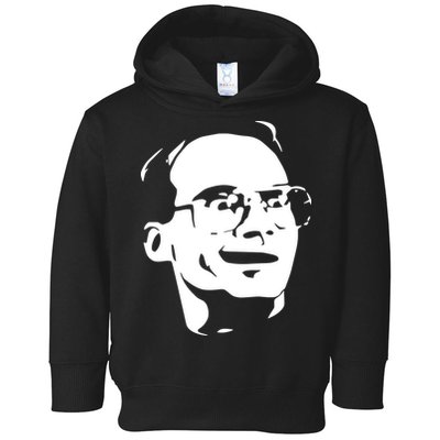 Jim Cornette Wearing Jim Cornette Face Toddler Hoodie