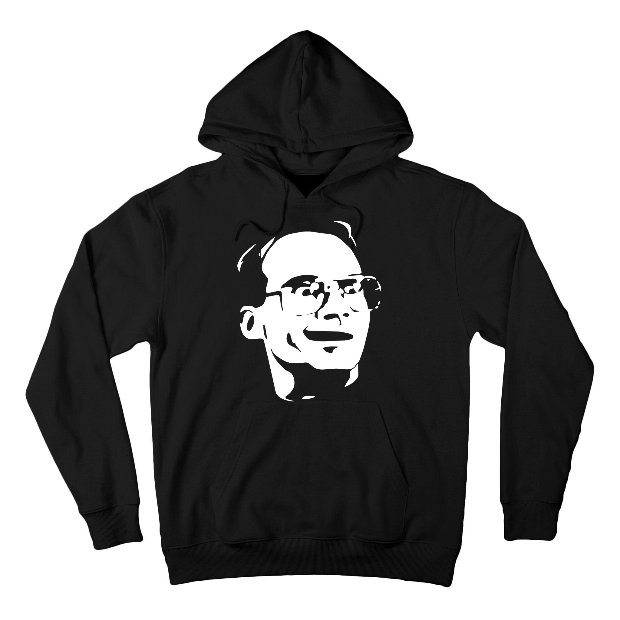 Jim Cornette Wearing Jim Cornette Face Tall Hoodie