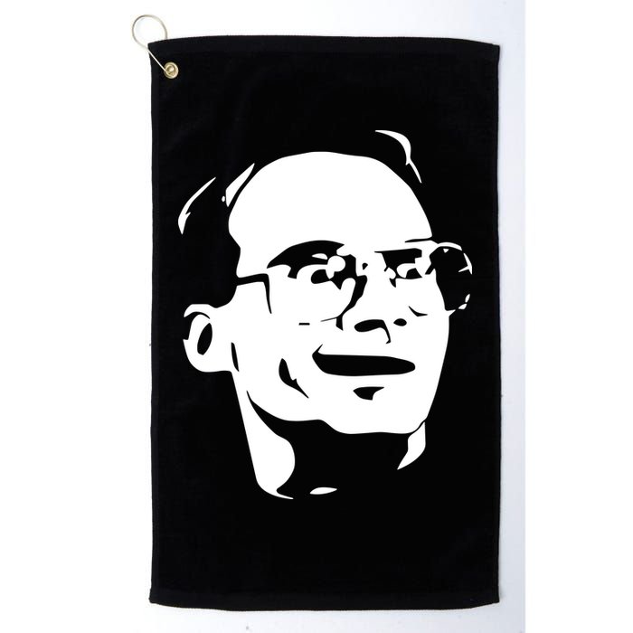 Jim Cornette Wearing Jim Cornette Face Golf Towel