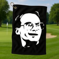 Jim Cornette Wearing Jim Cornette Face Golf Towel