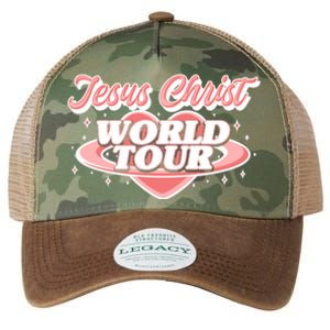 Jesus Christ World Tour Christian Concert Music Legacy Tie Dye Trucker Hat