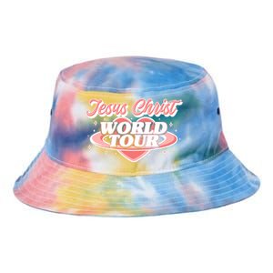 Jesus Christ World Tour Christian Concert Music Tie Dye Newport Bucket Hat