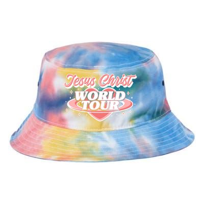 Jesus Christ World Tour Christian Concert Music Tie Dye Newport Bucket Hat