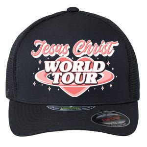 Jesus Christ World Tour Christian Concert Music Flexfit Unipanel Trucker Cap