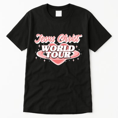 Jesus Christ World Tour Christian Concert Music Tall T-Shirt