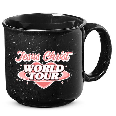 Jesus Christ World Tour Christian Concert Music 15oz Campfire Ceramic Mug