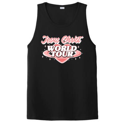 Jesus Christ World Tour Christian Concert Music PosiCharge Competitor Tank