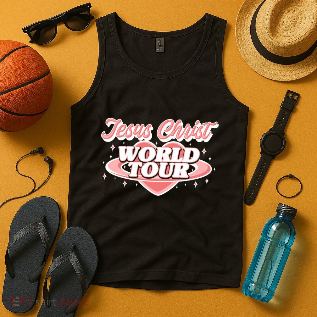 Jesus Christ World Tour Christian Concert Music Tank Top
