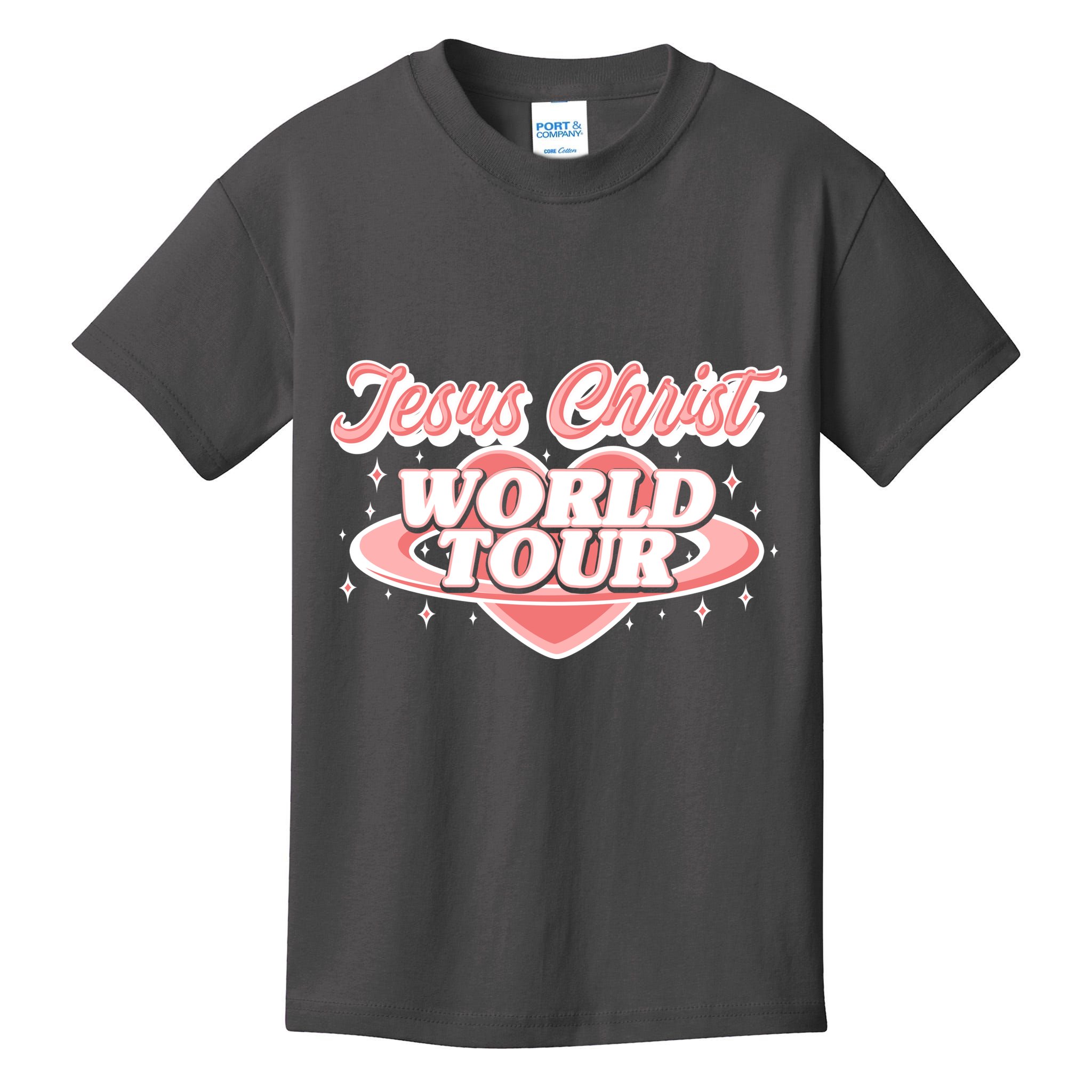 最大12%OFFクーポン Tour World Christ Jesus Christian T-Shirt Kids Music Concert ミュージシャン