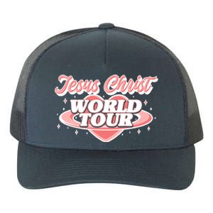 Jesus Christ World Tour Christian Concert Music Yupoong Adult 5-Panel Trucker Hat