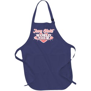 Jesus Christ World Tour Christian Concert Music Full-Length Apron With Pockets