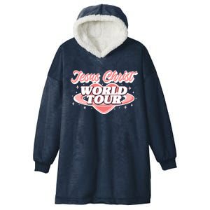 Jesus Christ World Tour Christian Concert Music Hooded Wearable Blanket