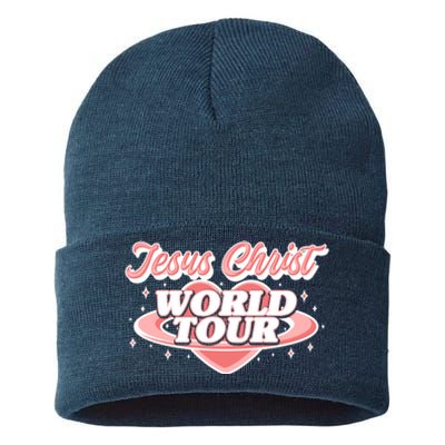 Jesus Christ World Tour Christian Concert Music Sustainable Knit Beanie