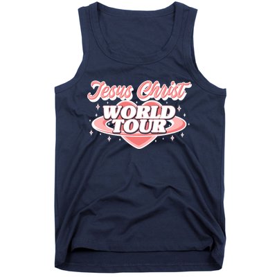 Jesus Christ World Tour Christian Concert Music Tank Top