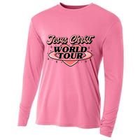 Jesus Christ World Tour Christian Concert Music Cooling Performance Long Sleeve Crew
