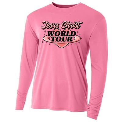 Jesus Christ World Tour Christian Concert Music Cooling Performance Long Sleeve Crew